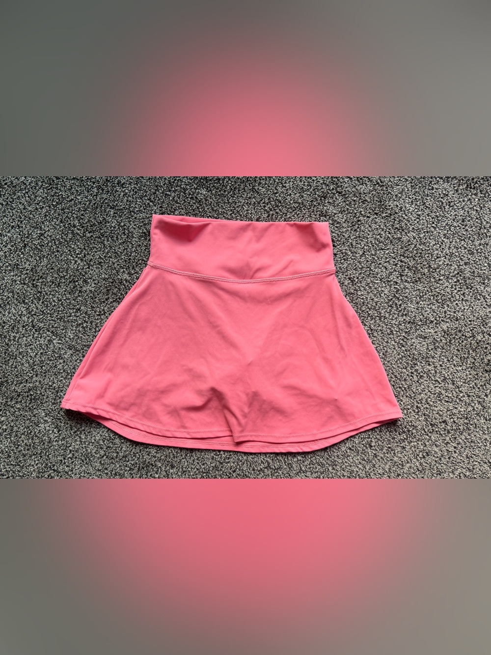 FIVE Coral Pink Active Dance Skirt